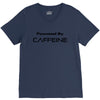 powered by caffeine funny t shirt red bull morning coffee V-Neck Tee
