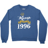 kings are born in 1996 Crewneck Sweatshirt