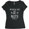 check yer nuts best trending Women's Triblend Scoop T-shirt