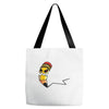 pencil monster Tote Bags