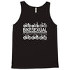 bikesexual i'll ride just about anything Tank Top