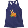 corgi pumpkin Racerback Tank