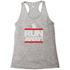 run away rabbit Racerback Tank