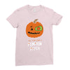 pumpkin patch Ladies Fitted T-Shirt