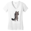 i woke up like this Women's V-Neck T-Shirt