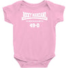 rocky marciano the brooklyn blockbuster 49 0 logo Baby Onesie