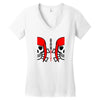 woman prank Women's V-Neck T-Shirt