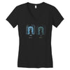 speak friend and enter Women's V-Neck T-Shirt