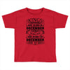 Real Kings Are Born On December 15 Toddler T-shirt