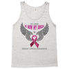 my hero is now my angel breast cancer awareness Tank Top