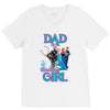 dad of the birthday girl V-Neck Tee