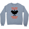 Halloween You Cant Scare Me Im A Preschool Teacher Crewneck Sweatshirt