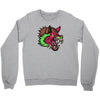 pink punk wolf Crewneck Sweatshirt