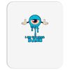 monster eye blue Mousepad