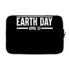 earth day t-shirt Laptop sleeve