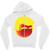 Peach Trump T-Shirt Zipper Hoodie