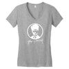 Kemal Ataturk Women's V-Neck T-Shirt