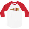 quadruple dip towe 3/4 Sleeve Shirt