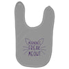 FREAK MEOWT CAT Baby Bibs