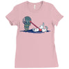 predat awww Ladies Fitted T-Shirt
