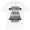 Super Cool Stepmom Of A Freaking Awesome Grandson T-Shirt