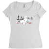 harmless little bunny Women's Triblend Scoop T-shirt