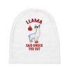boxing llama Baby Beanies