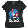 dr. soos Women's Triblend Scoop T-shirt