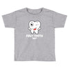 First Tooth Date Toddler T-shirt