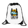 limited adventure life Drawstring Bags