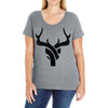 deer Ladies Curvy T-Shirt