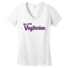 vagitarian Women's V-Neck T-Shirt