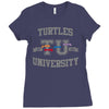 turtles university Ladies Fitted T-Shirt