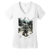 natural collapse Women's V-Neck T-Shirt