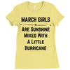 March Girls Ladies Fitted T-Shirt