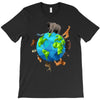 animal polygon around the planet T-Shirt