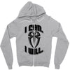 i can i will Zipper Hoodie