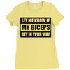 my biceps Ladies Fitted T-Shirt