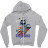 who loves rotweiller Zipper Hoodie