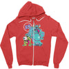monsters fink Zipper Hoodie