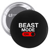 beast mode activated Pin-back button