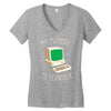 my memory is terrible Women's V-Neck T-Shirt