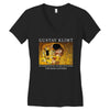 Gustav Klimt The Kiss Women's V-Neck T-Shirt