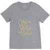 slow and steady V-Neck Tee