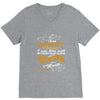 I'm an august woman I was born with my heart V-Neck Tee
