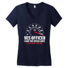 Yes Officer I Saw The Speed Limit, I Just Didn't See you Women's V-Neck T-Shirt
