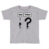wait,what Toddler T-shirt