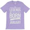legends are born in january T-Shirt