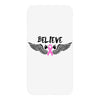 angel wing believe breast cancer iPhoneX
