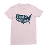 Land That I Love Ladies Fitted T-Shirt
